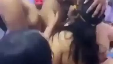 Couples swap their partners in Indian group sex