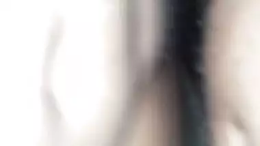 Boudi with horny expression while riding dick