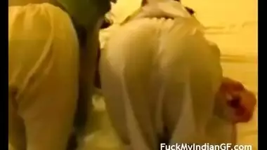 Nude college girls exposing their butts