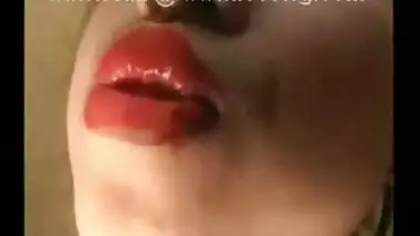 Sexy Lips Of Indian Teen Girl