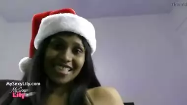 Horny Lily Indian Xmas Fuck Party