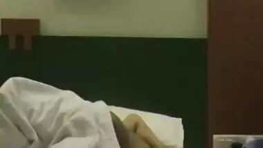 Young Indian couple on their honeymoon in...