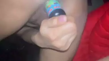 Nude girlfriend fingering video update with dildoing