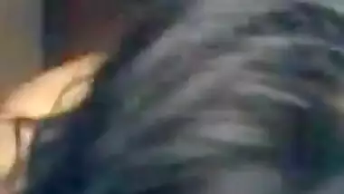 Saree me wife ne pati ke bhai ke bur chudai khel khela