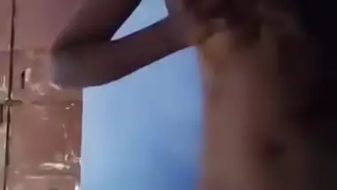 Today Exclusive- Desi Village Girl Showing Her Boobs And Pussy Part 2
