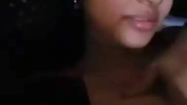 Kiss and fondling Indian MMS