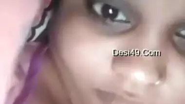Today Exclusive- Hot Beauty Full Girl Showing Her Boobs