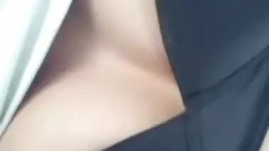 Bengali GF yummy boobs show on video call to lover