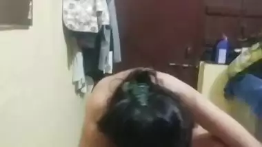 Girlfriend nude show recorded before fucking viral MMS