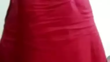 Saree stripping live cam masturbation by horny ex-GF