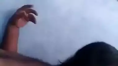 Dirty Tamil wife sucking penis of her husband