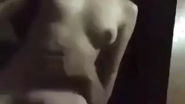 Young Assamese girl riding