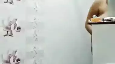 Swathi Naidu after bath