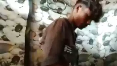 The girl moans loudly when her BF fucks her pussy hard