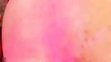 Neighbour Fucks & Cums On Cheating Bhabhi’s Tits On Holi