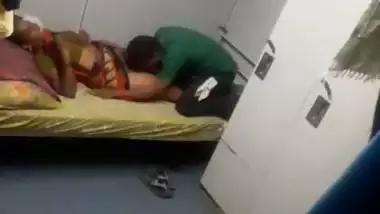 Maid pussy licking by house owner son sex MMS