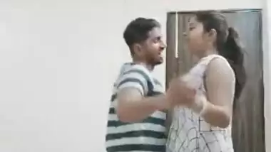 Indian Desi cute couple romance