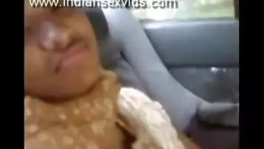 Boobs Pressed In Car