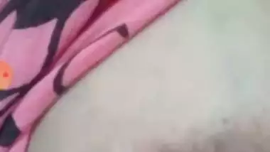 Cute Bengali girlfriend video call showing naked body