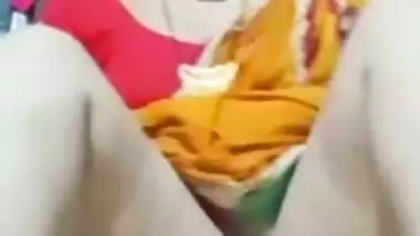 Bhabhi enjoys a video call sex with her perverted Devar