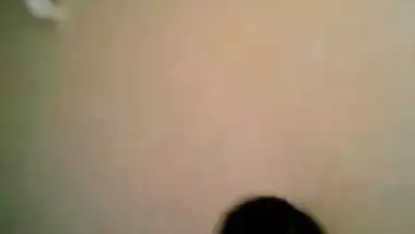 Recently married youthful wife gives handjob