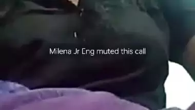 Famous mallu girlfriend boobs show on video call