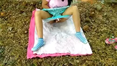 Indian School Couple Outdoor Fucking With Hindi Audio Risky Public Sex