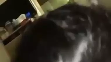 Tamil girl in Australia gives blowjob to boyfriend