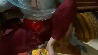 Bengali MILF boobs show to lover before viral sex