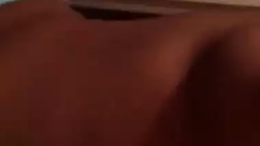 Desi wife tries hard to look XXX showing off her natural boobs