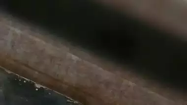 Naked mom bathing caught by horny son for masturbation