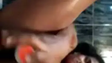 Horny Desi XXX bitch masturbating pussy with bottle video MMS