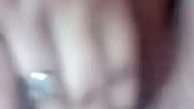 Hot desi babe fingering part 1