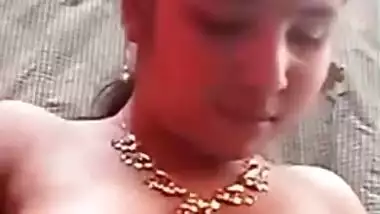 Sexy village girl nude body show in the bathroom