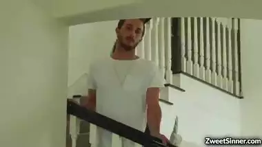 Hot MILF India Summer has a dirty little secret with her favorite fuck buddy naughty stepson Lucas Frost.