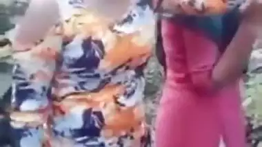 Desi Lesbian kiss for TikTok fame